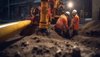 Glasfaserausbau trotz Gefahren: Unfall mit Gasleitung bei Erdraketen-Einsatz