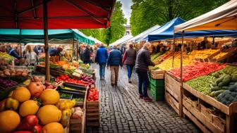 Lokale Märkte Biebrich: Entdecke die Vielfalt der Wochenmärkte in Wiesbaden-Biebrich